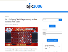 Tablet Screenshot of isjr2006.org